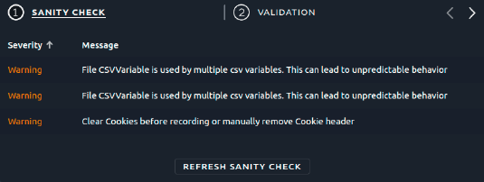 Load-Testing Script Validation